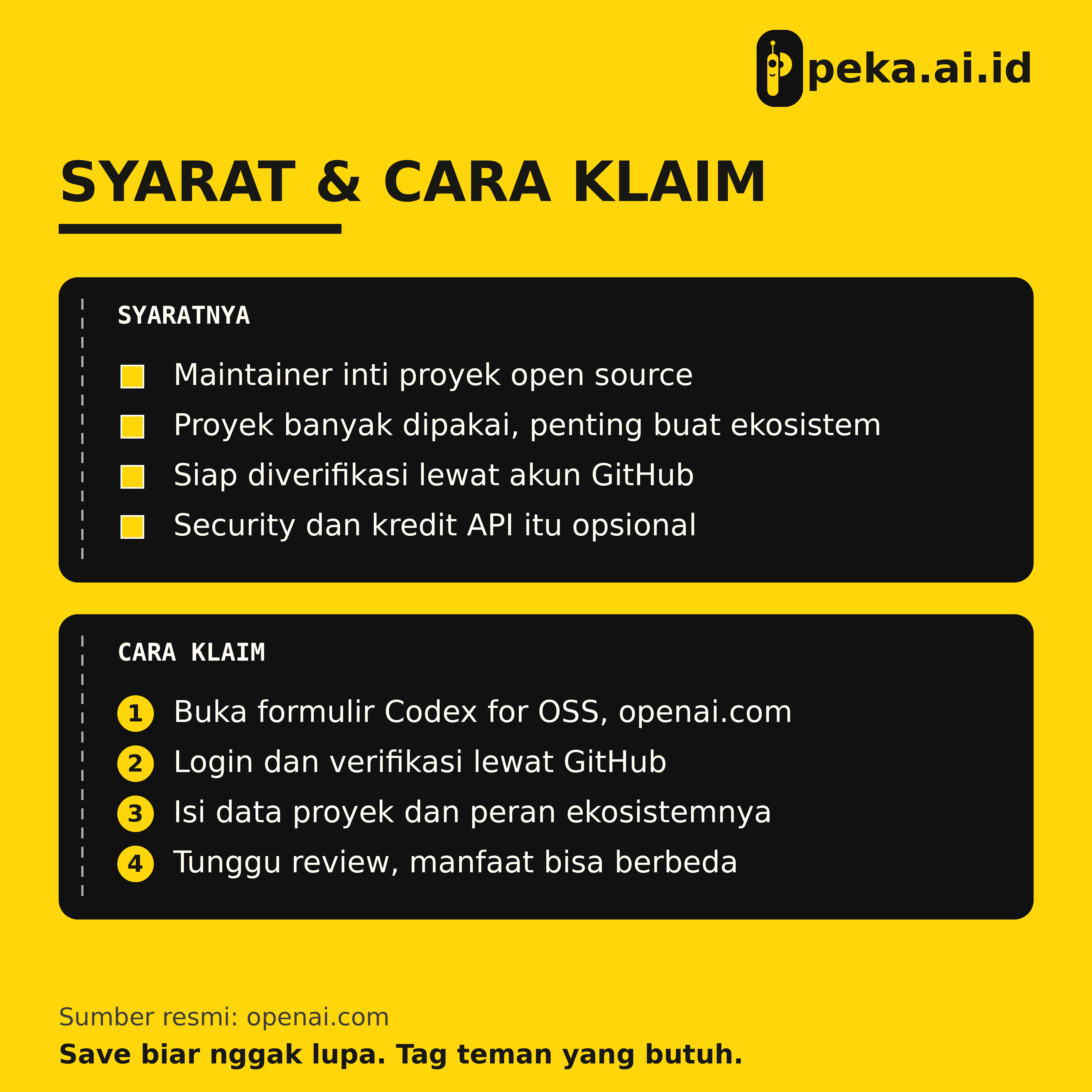 ChatGPT Pro Gratis 6 Bulan buat Maintainer Open Source