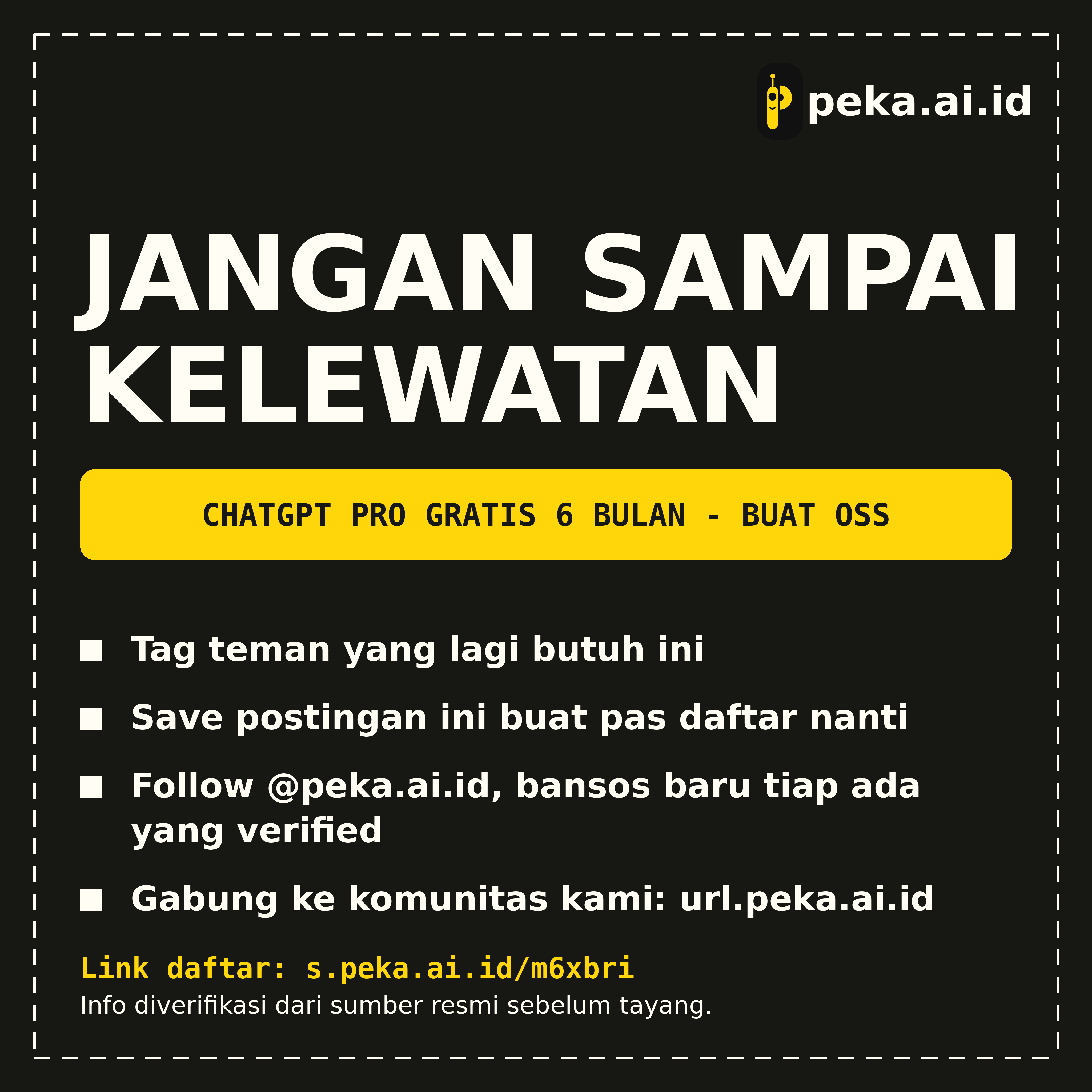 ChatGPT Pro Gratis 6 Bulan buat Maintainer Open Source