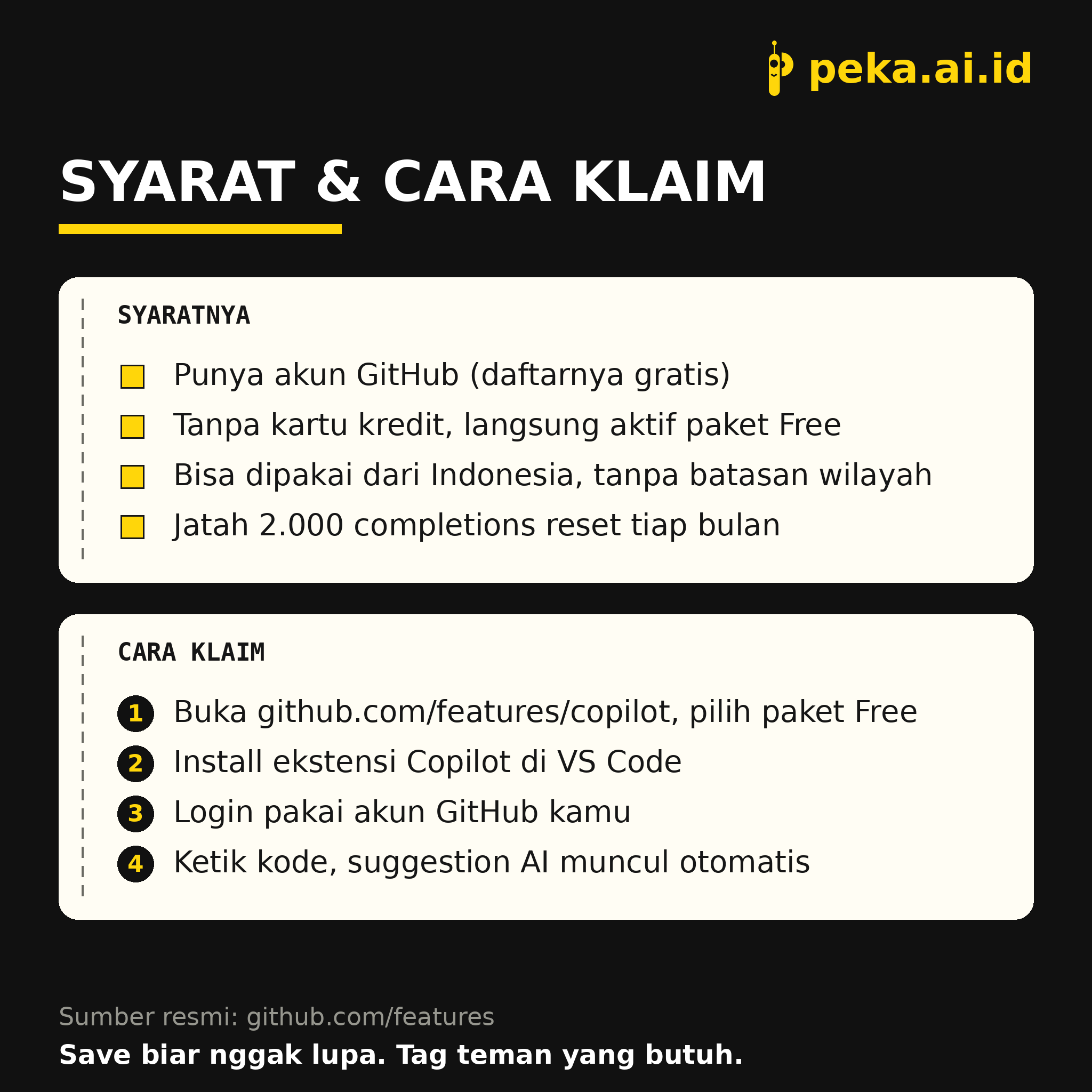 GitHub Copilot Gratis Selamanya buat Semua Akun