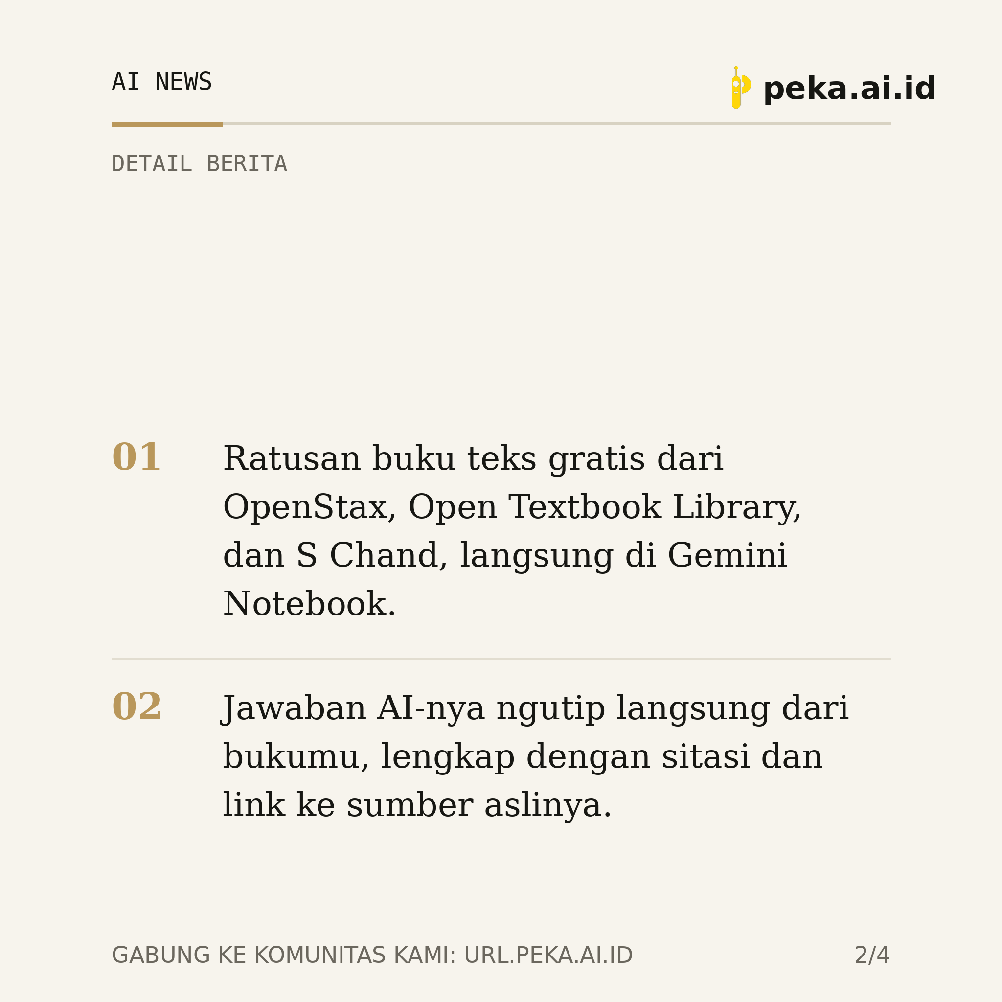 Gemini Notebook Kini Punya Ratusan Buku Teks Gratis