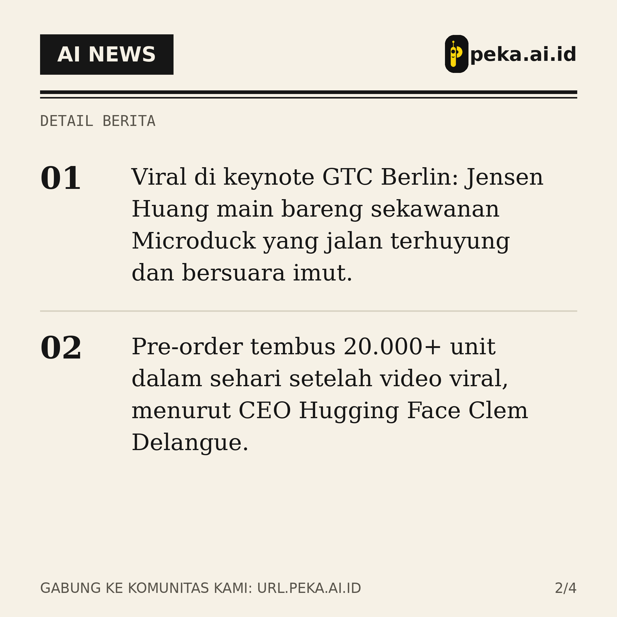 Microduck: Robot Bebek Imut yang Bikin CEO Nvidia Kegirangan, 20.000 Unit Ludes