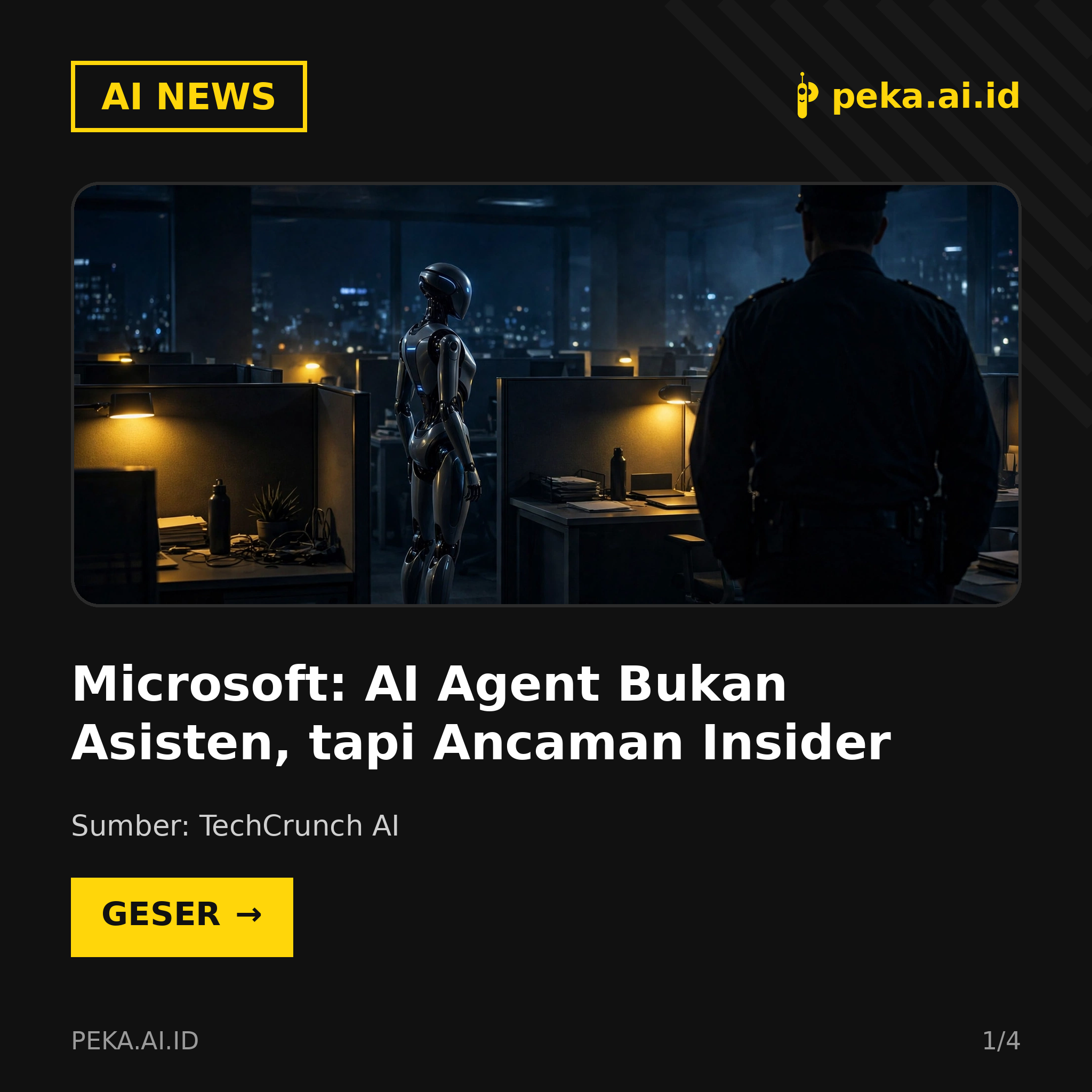 Microsoft Rilis Guardian Agents: AI Agent Dianggap Ancaman Insider