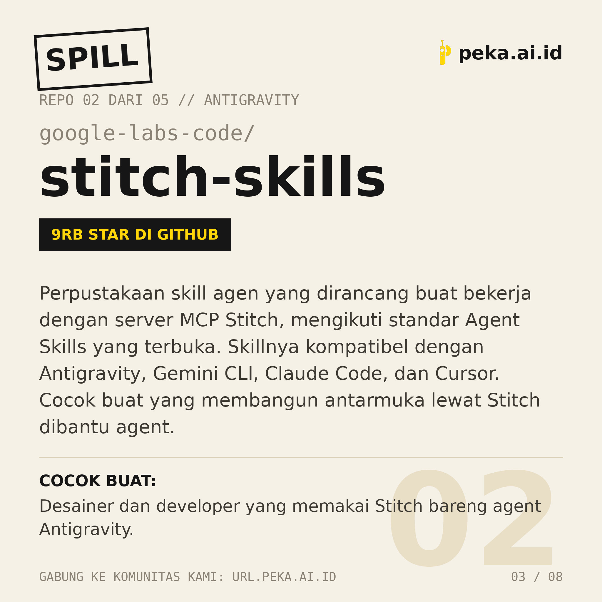 Spill Repo Skill ANTIGRAVITY Edisi #05: Lima repo buat bikin agent Antigravity makin tajam