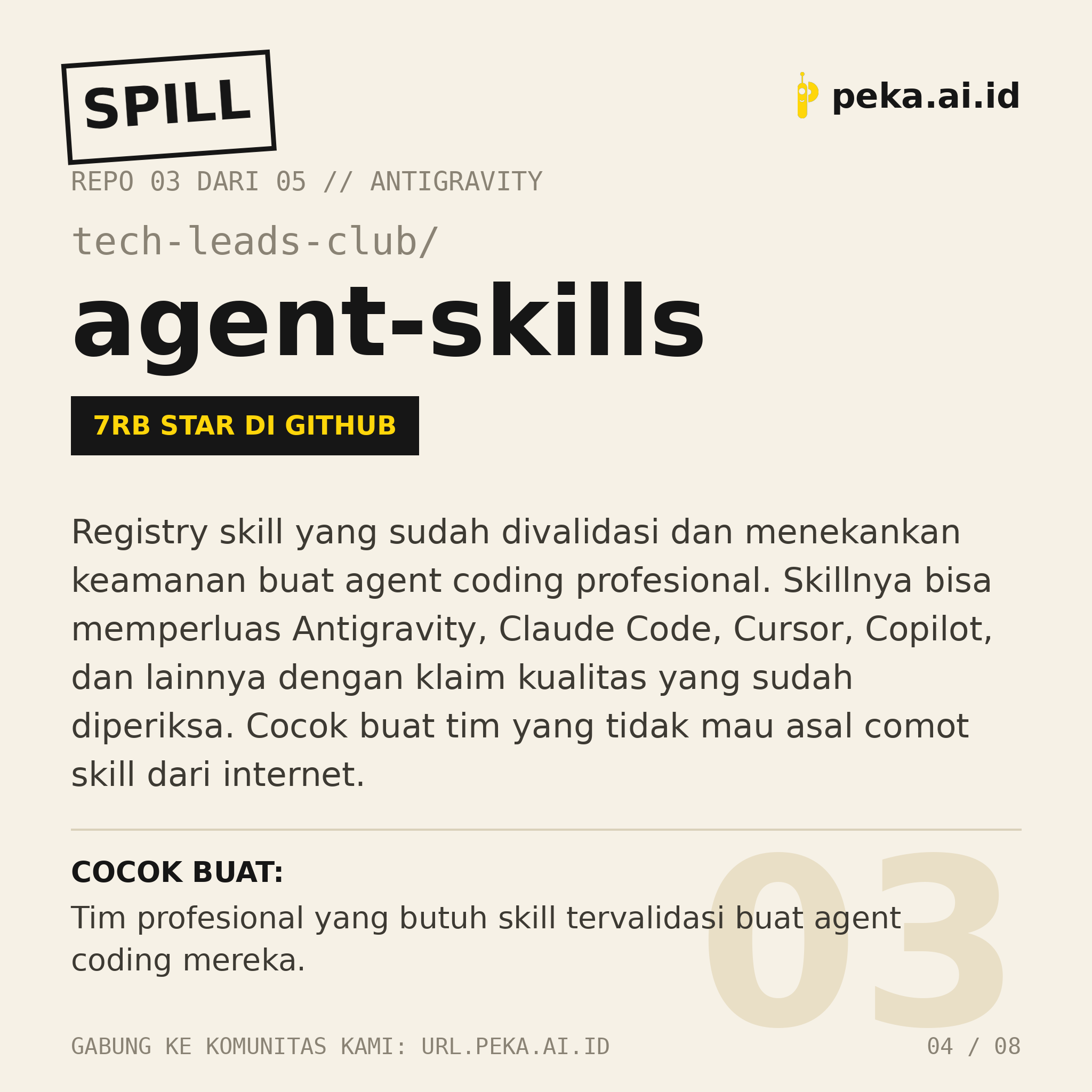 Spill Repo Skill ANTIGRAVITY Edisi #05: Lima repo buat bikin agent Antigravity makin tajam