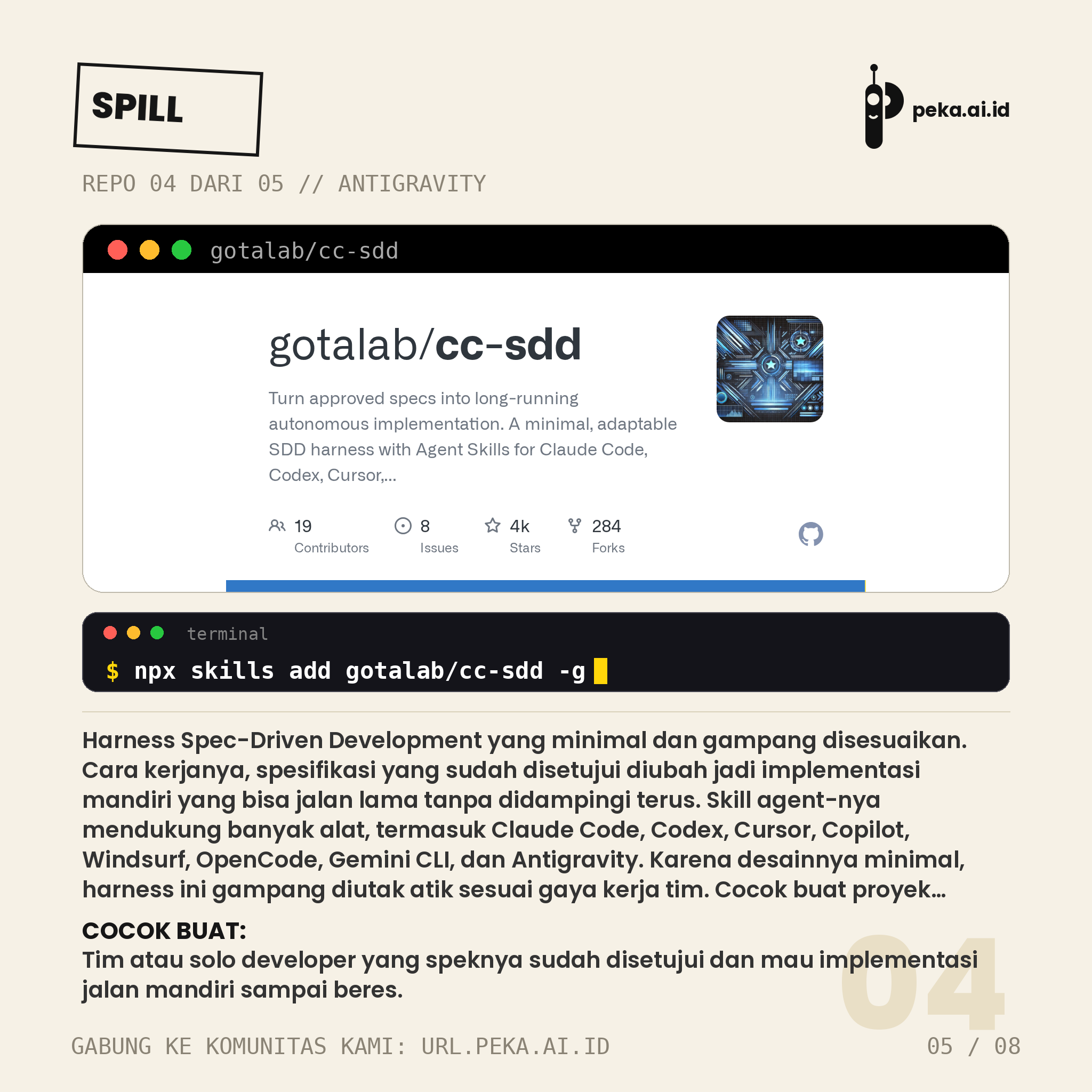 Spill Repo Skill Antigravity Edisi #09: Lima repo buat agent Antigravity makin tajam