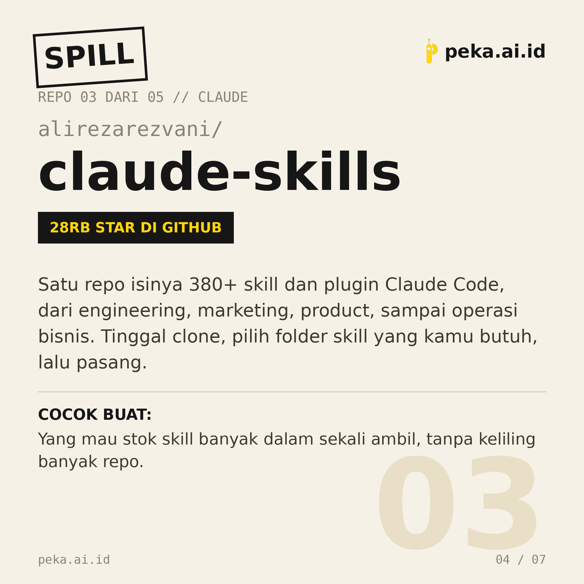Spill Repo Skill Claude Edisi #01: 5 Repo Skill Siap Pakai yang Lagi Ramai