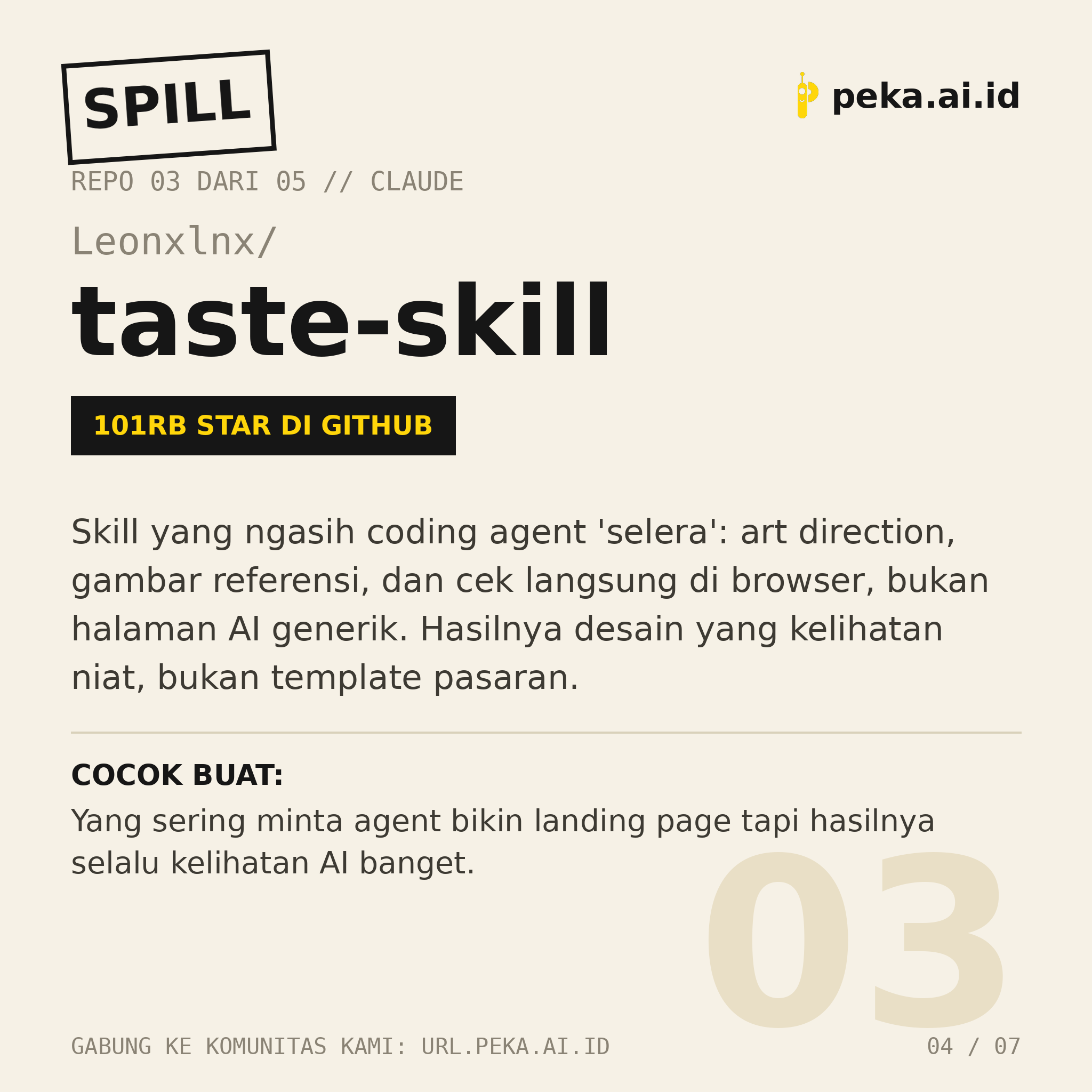 Spill Repo Skill CLAUDE Edisi #03: Lima repo GitHub buat bikin Claude Code makin pintar