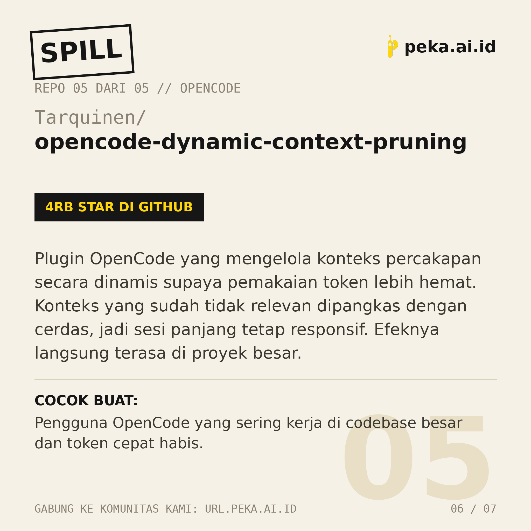 Spill Repo Skill OPENCODE Edisi #04: Lima repo GitHub buat bikin OpenCode makin tajam