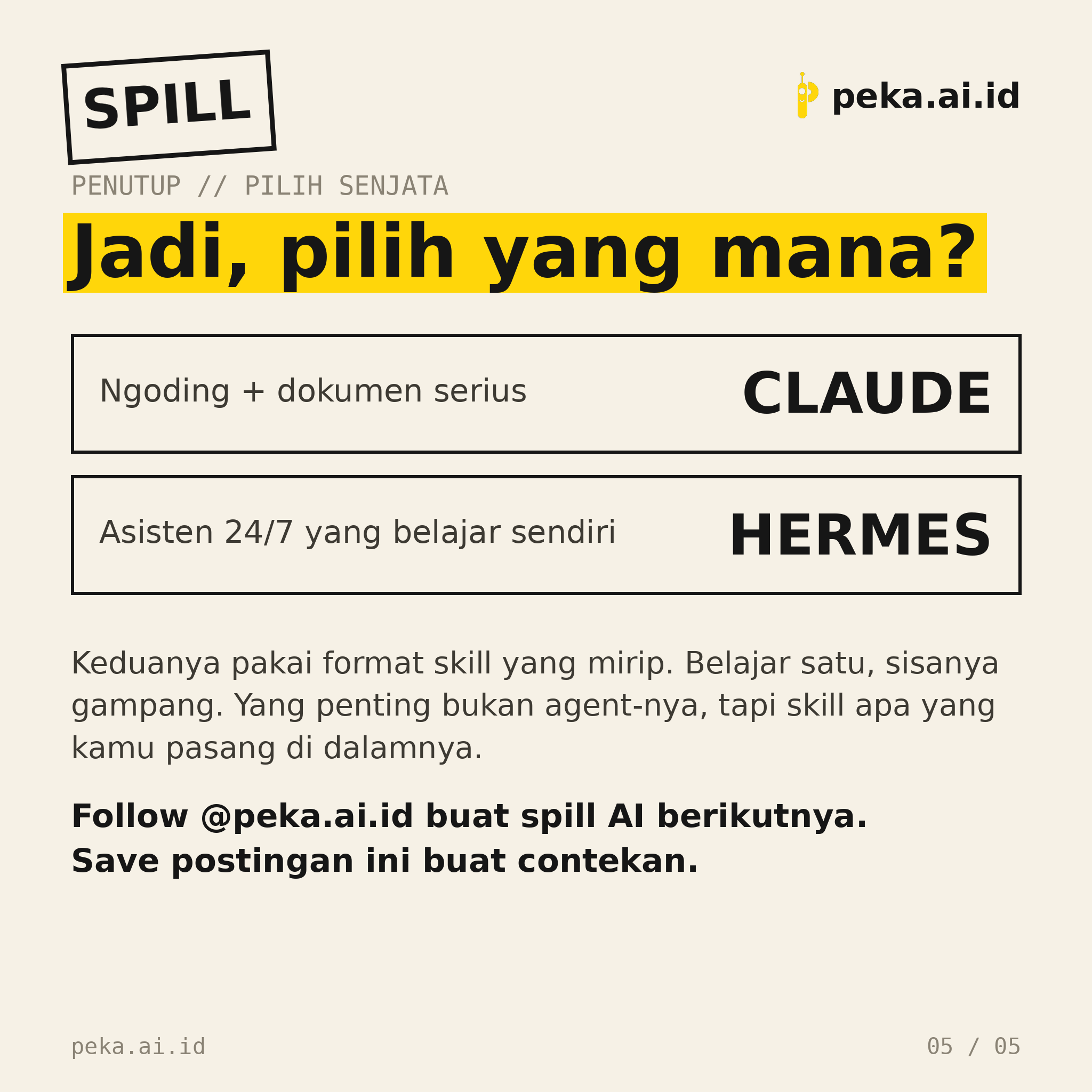 Spill Skill Agent AI: Claude dan Hermes, Lengkap dengan Repo GitHub-nya