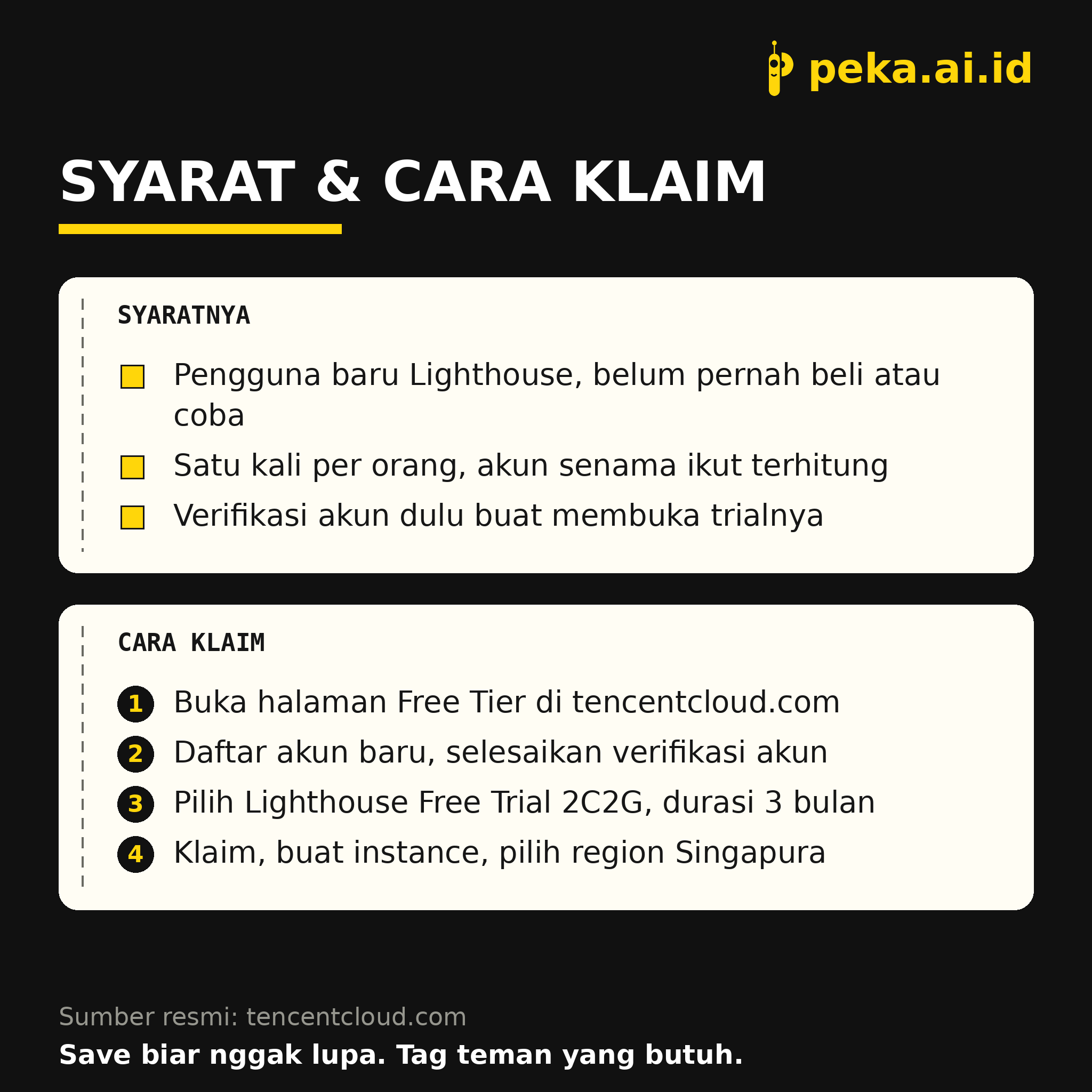 VPS Tencent Lighthouse Gratis 3 Bulan, Cocok buat AI Agent